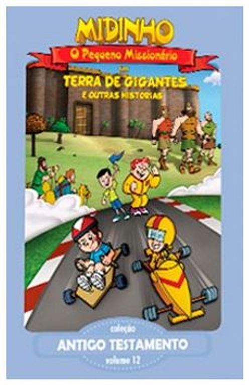 DVD Midinho O Pequeno Missionário - Velho Testamento Na terra de Gigantes