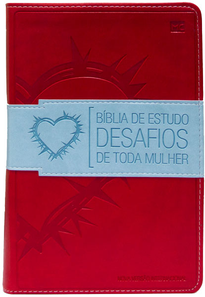 Bíblia de estudo - Desafios de toda a mulher (vermelha)