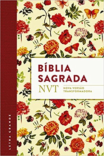 Bíblia Nova Versão Transformadora (letra grande) - Flores