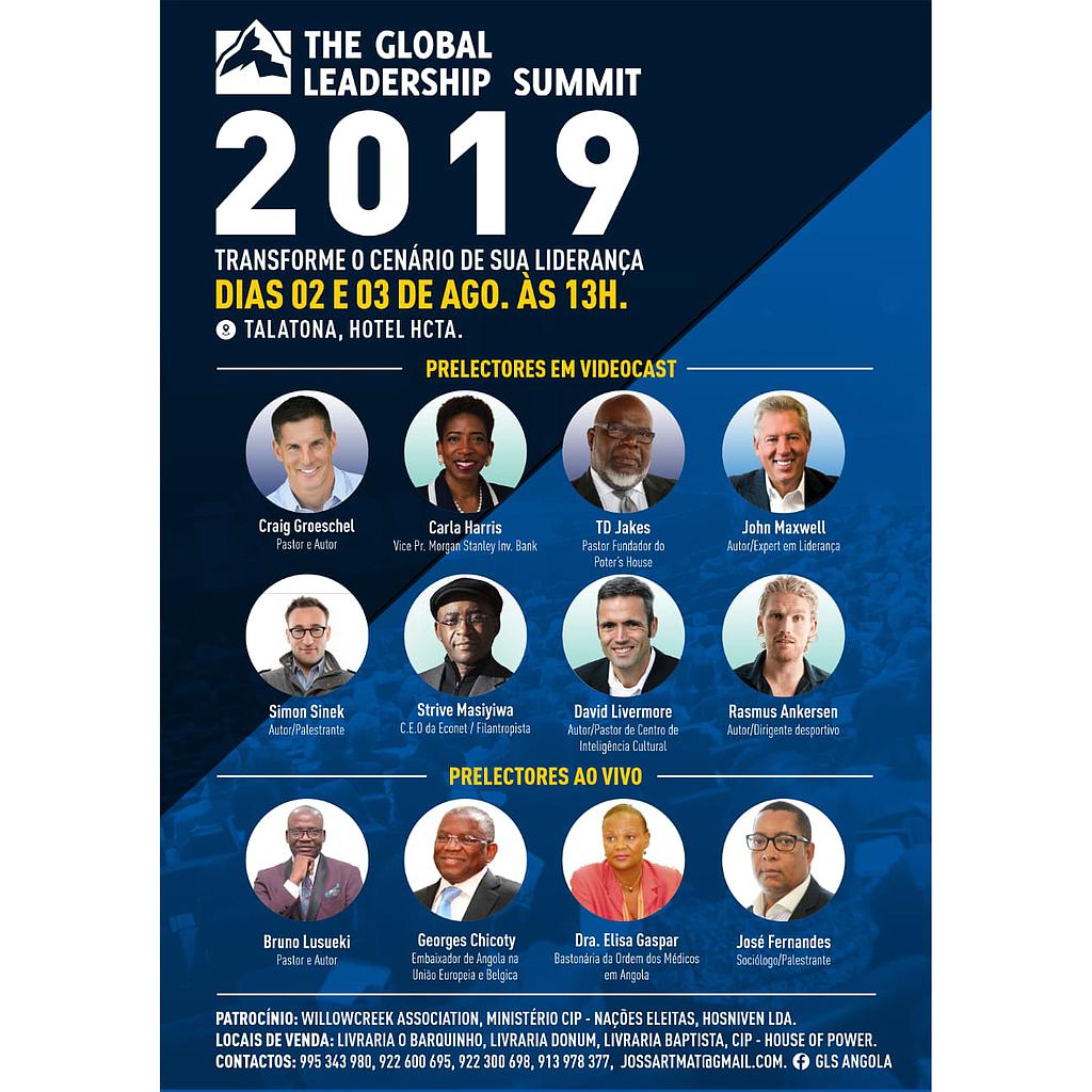 The global leadership summit 2019 Donum O prazer da leitura