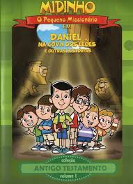 DVD Midinho O Pequeno Missionário - Antigo Testamento Daniel na Cova dos Leões